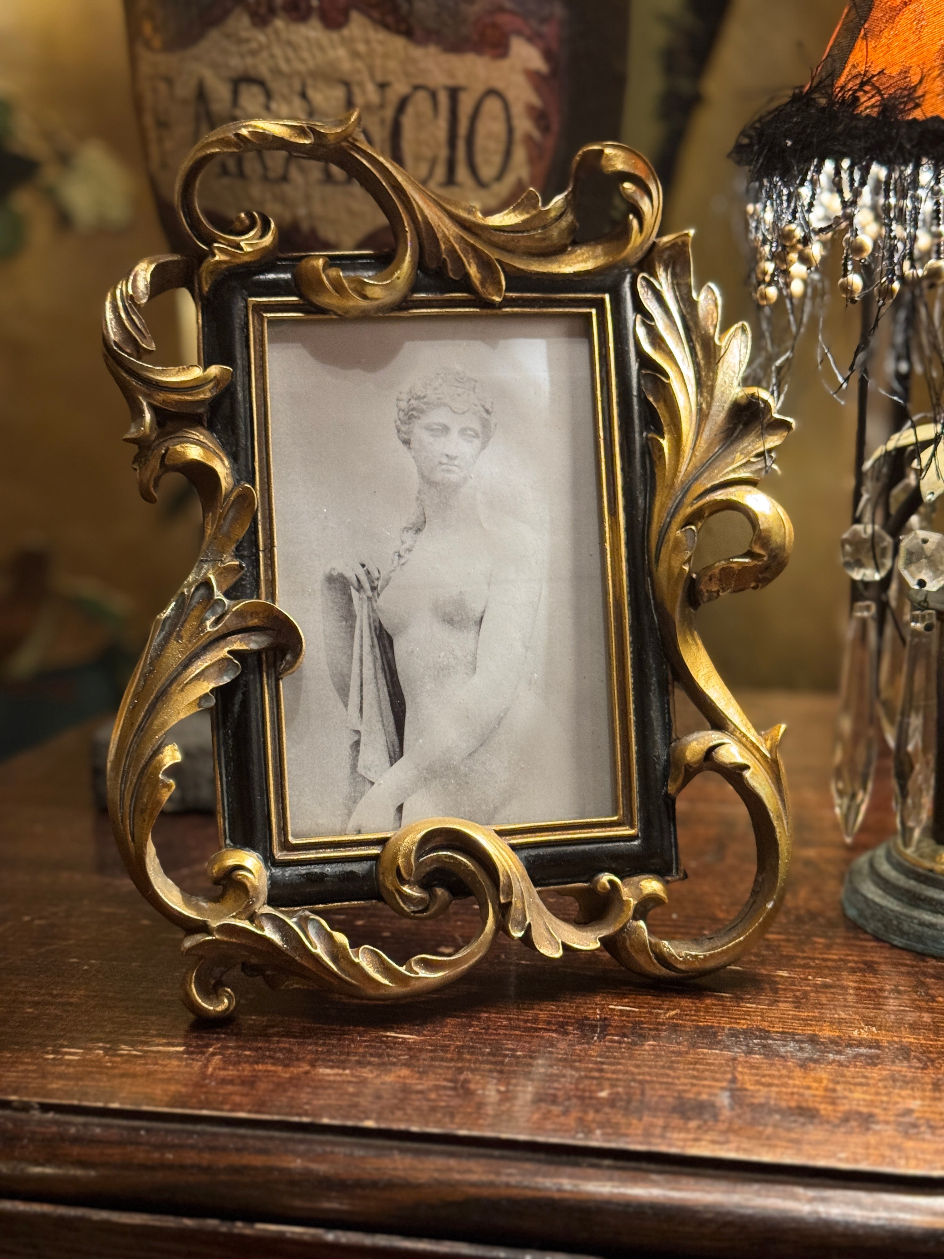 Gilt Baroque Photo Frame