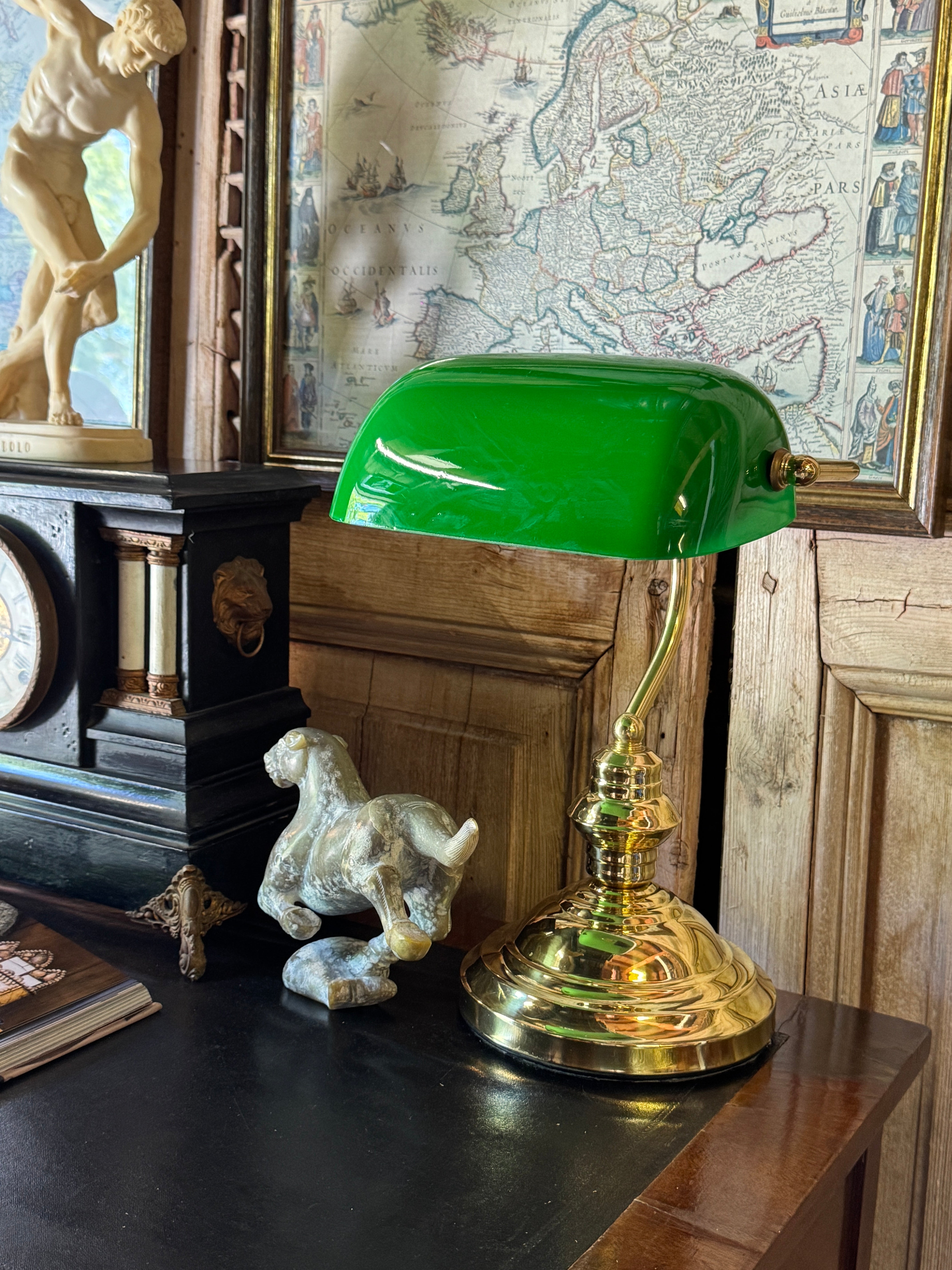 Vintage Bankers Lamp