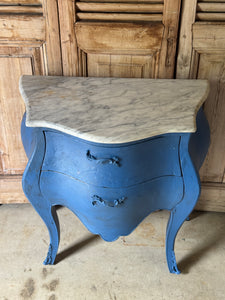 Vintage French Marble Top Commode