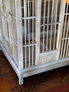 Vintage Timber Birdcage