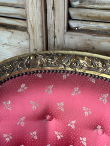 Antique French Louis XVI Style Bergère Armchair