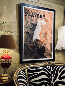 Vintage Playboy Cover “Beach Scene” Artwork