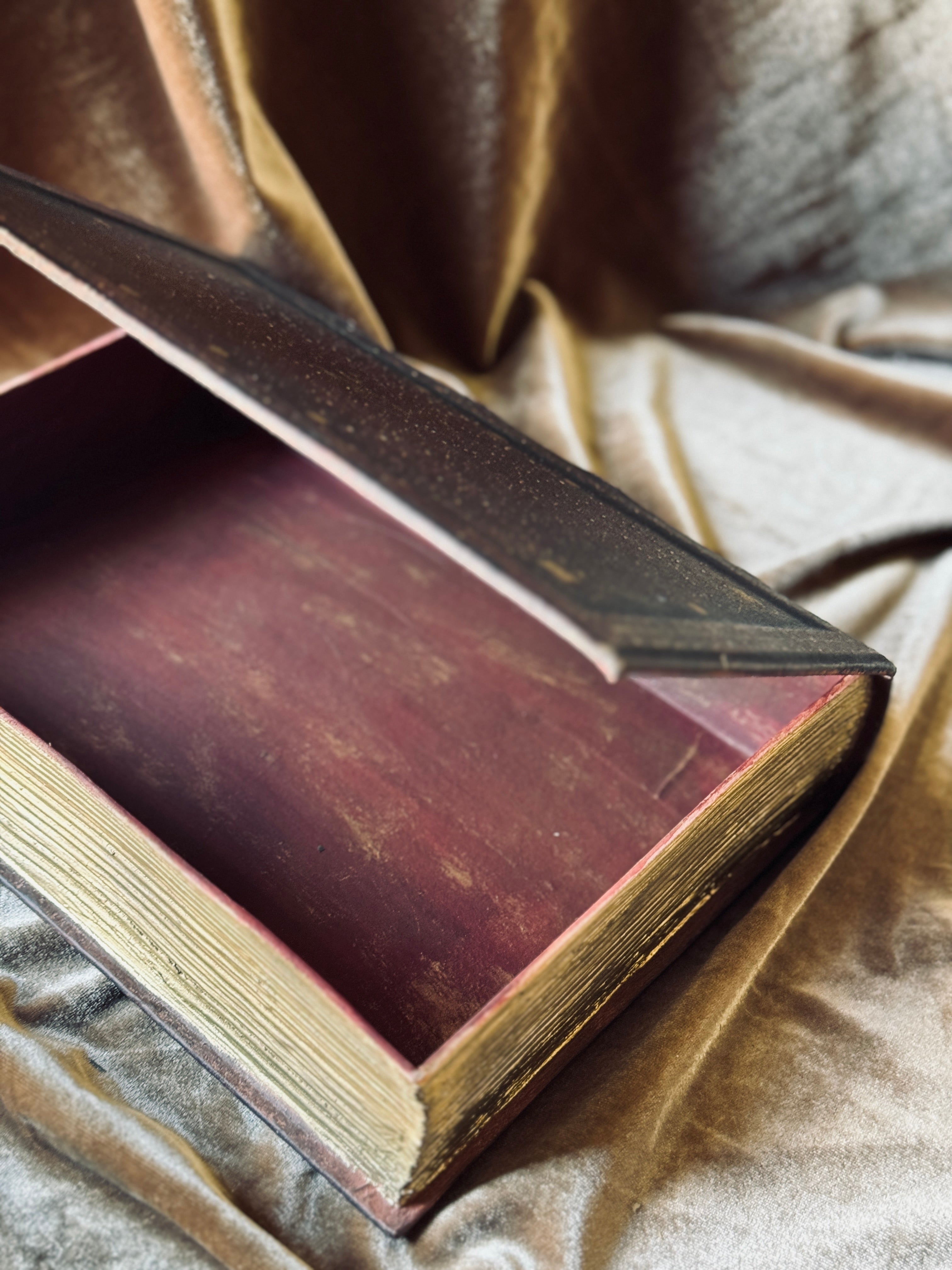 Antique Style Book Boxes