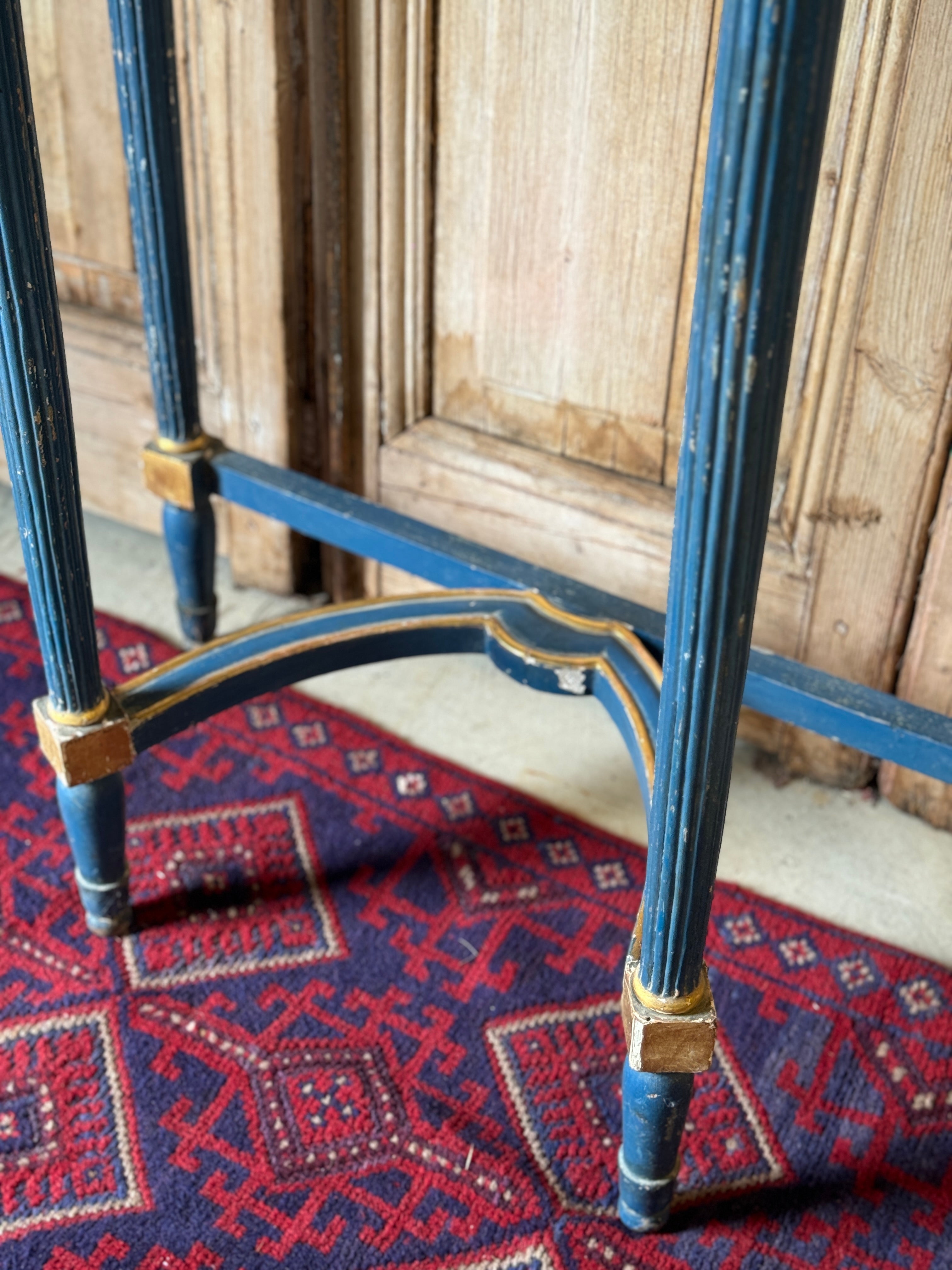 Antique French Console with Mirror