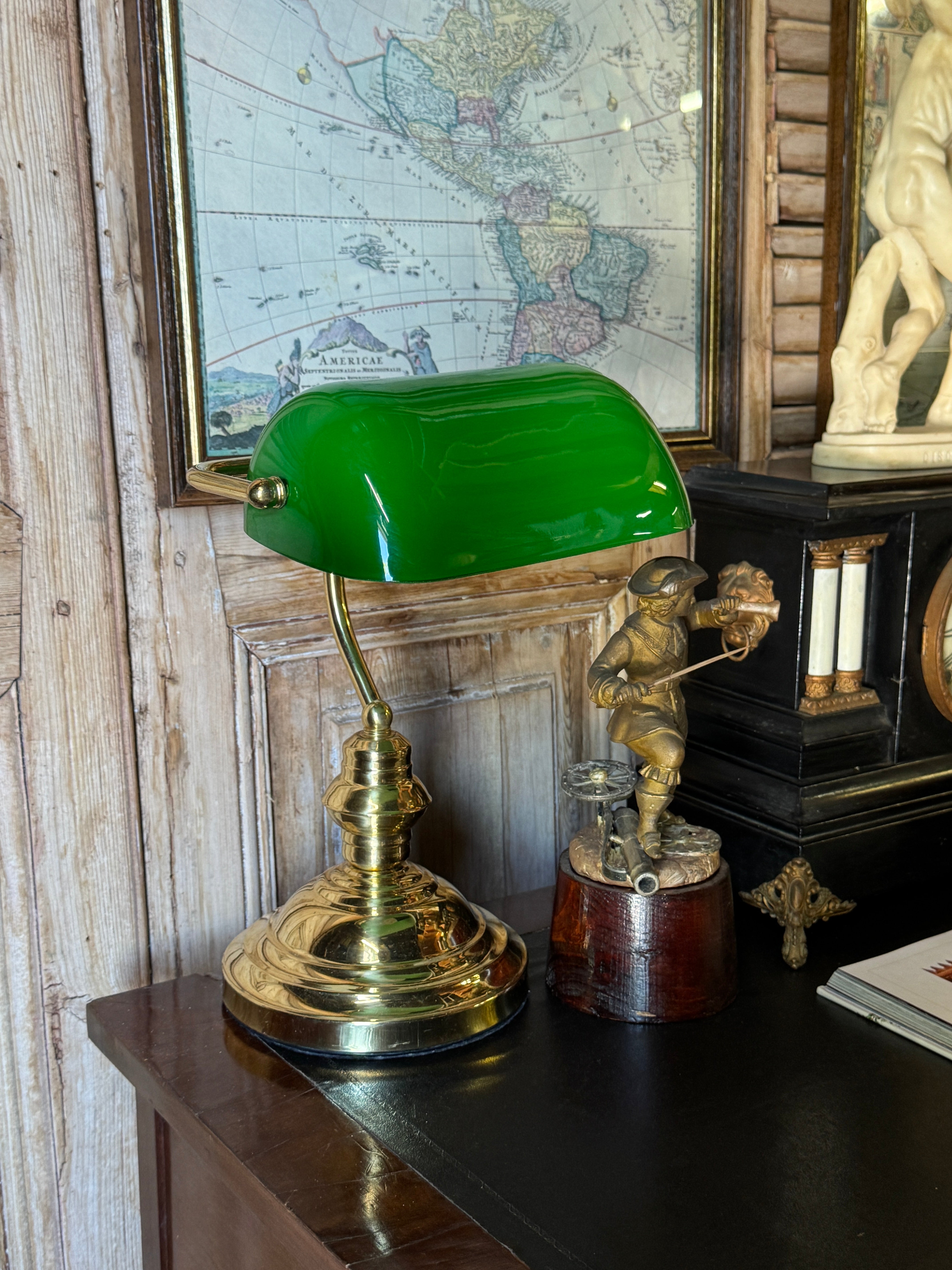 Vintage Bankers Lamp