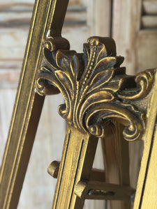 Ornate Rococo Gilt Easel