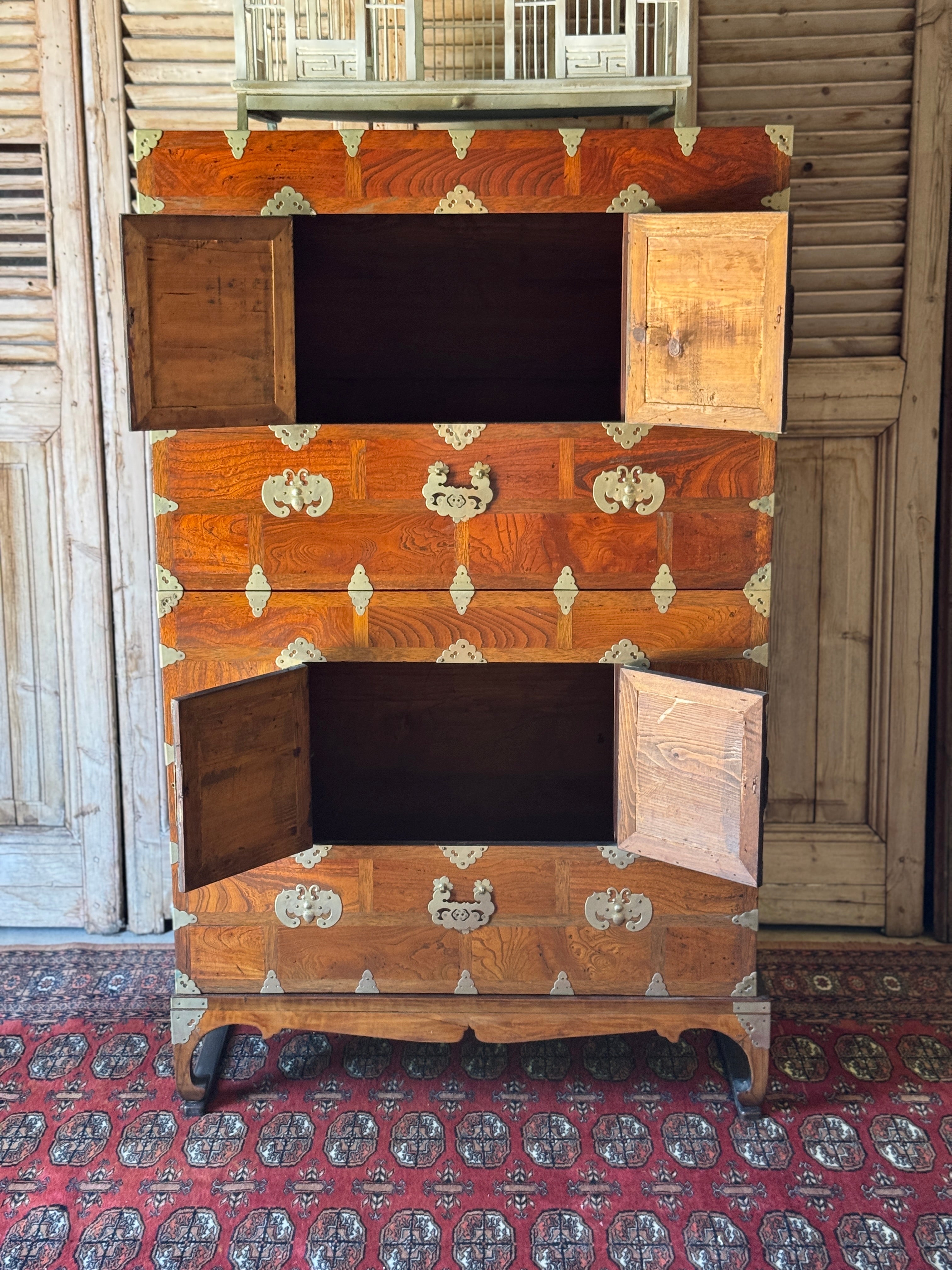 Antique Korean Ch’ung “Butterfly” Wedding Chest - Pyung-San region, circa 1850