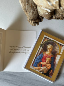 Madonna & Child Christmas Card