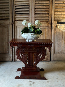 Large Cast Iron Urn with Handles