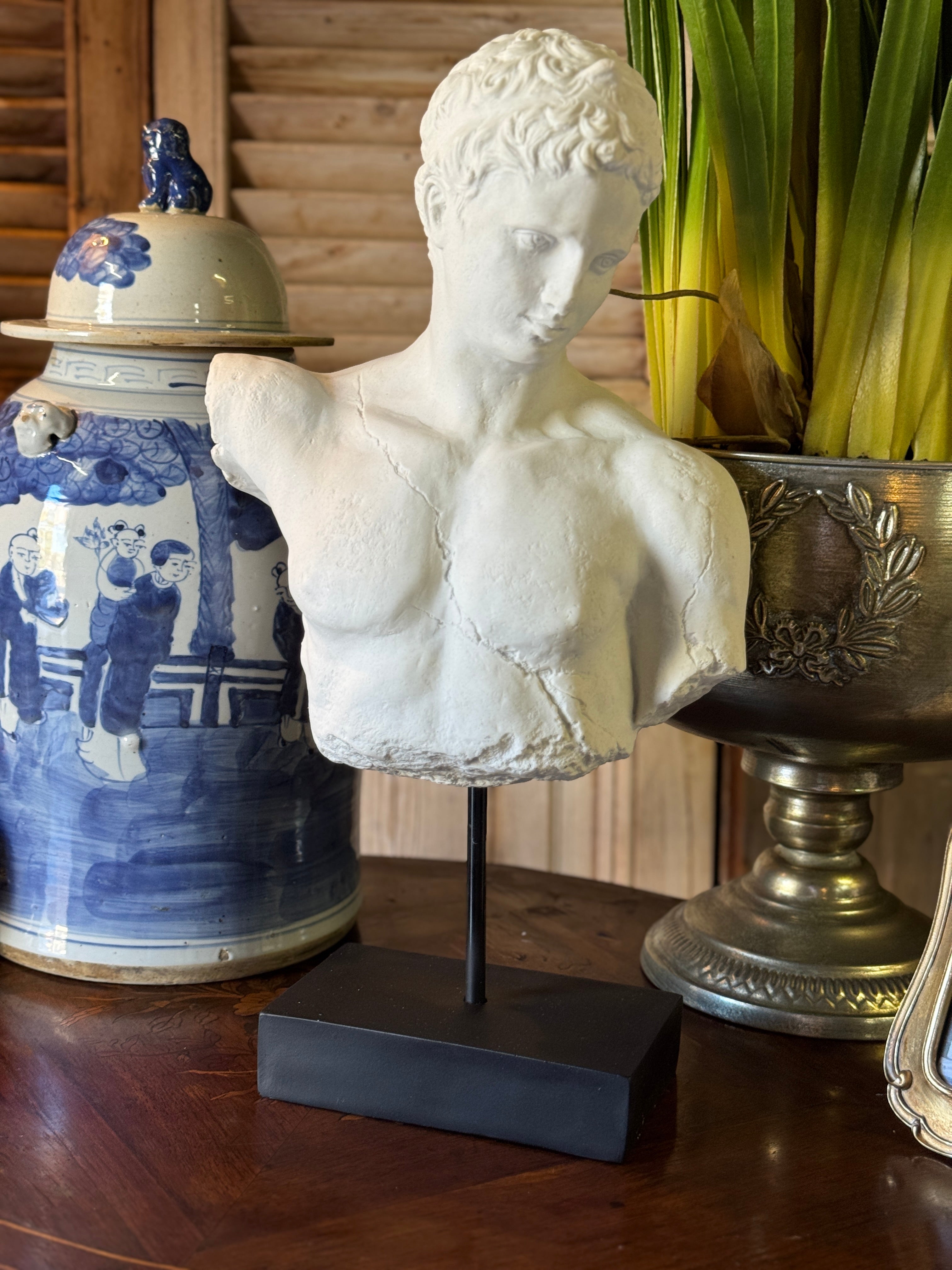 Grecian Bust on Base