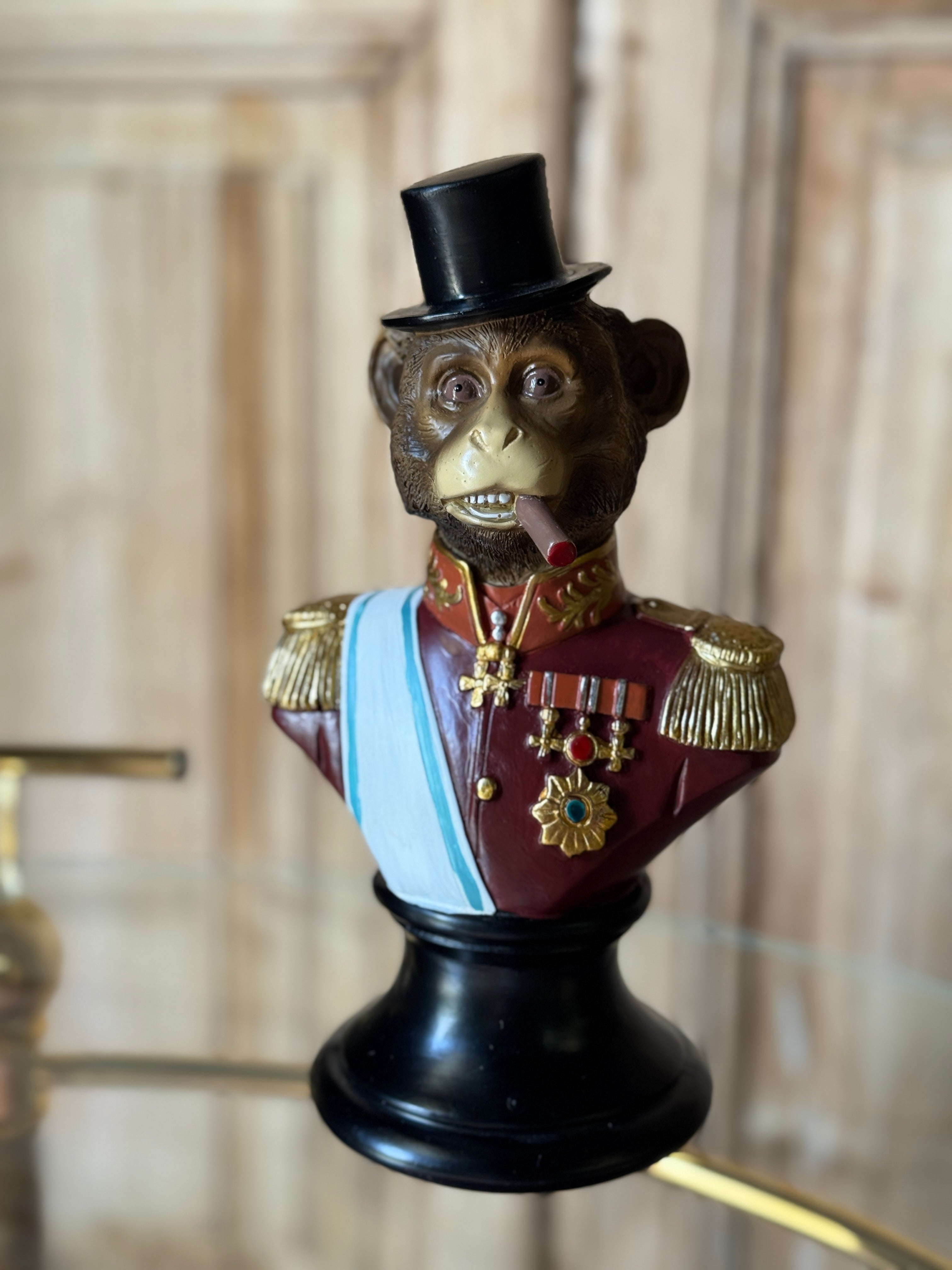 General Monkey Figurine