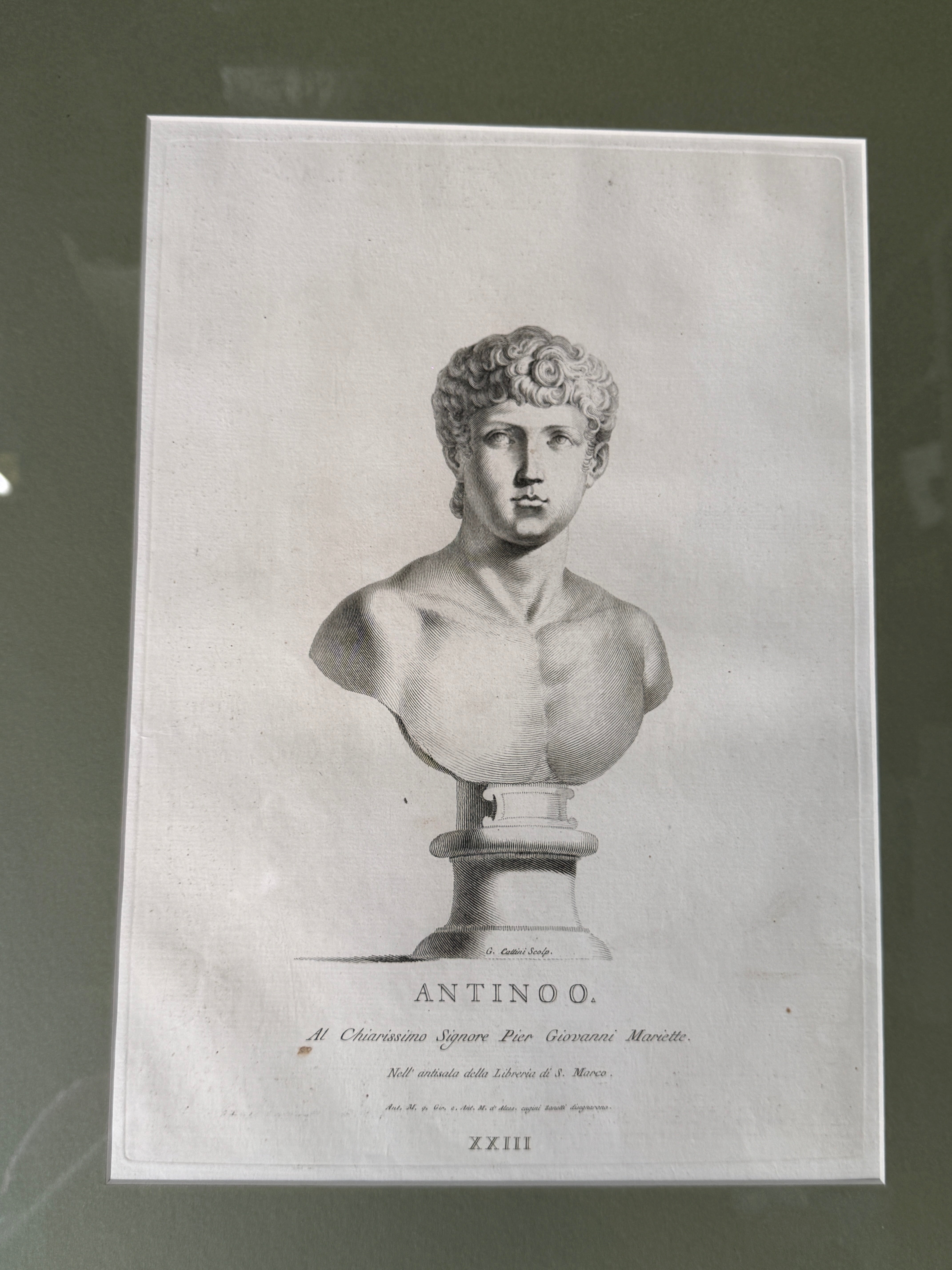 Set of 4 Engravings of Roman Emperors