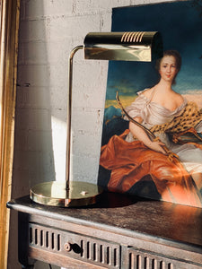 Vintage Brass Pharmacy Desk Lamp