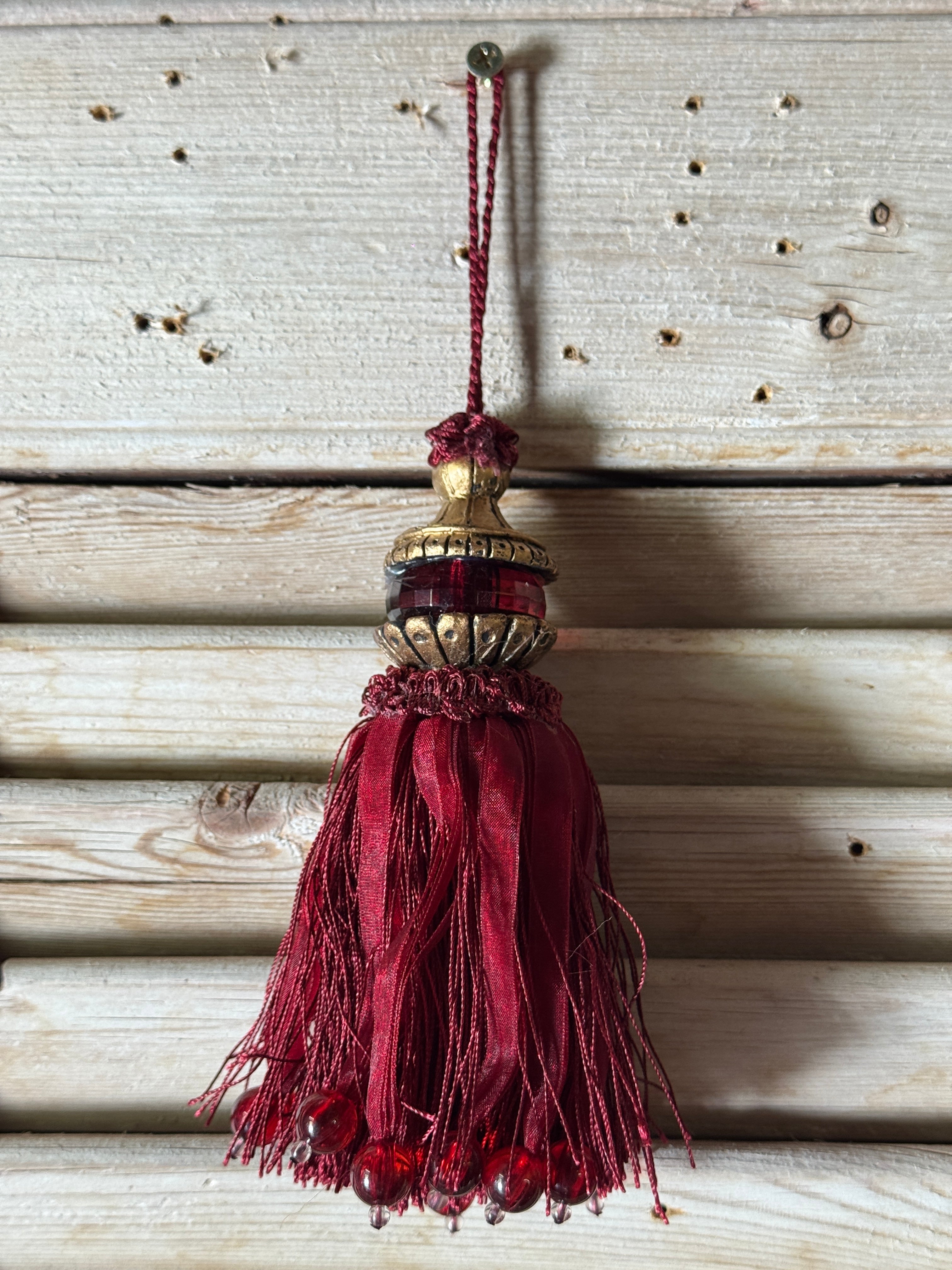 Large Beaded Tassel - 9 Colours