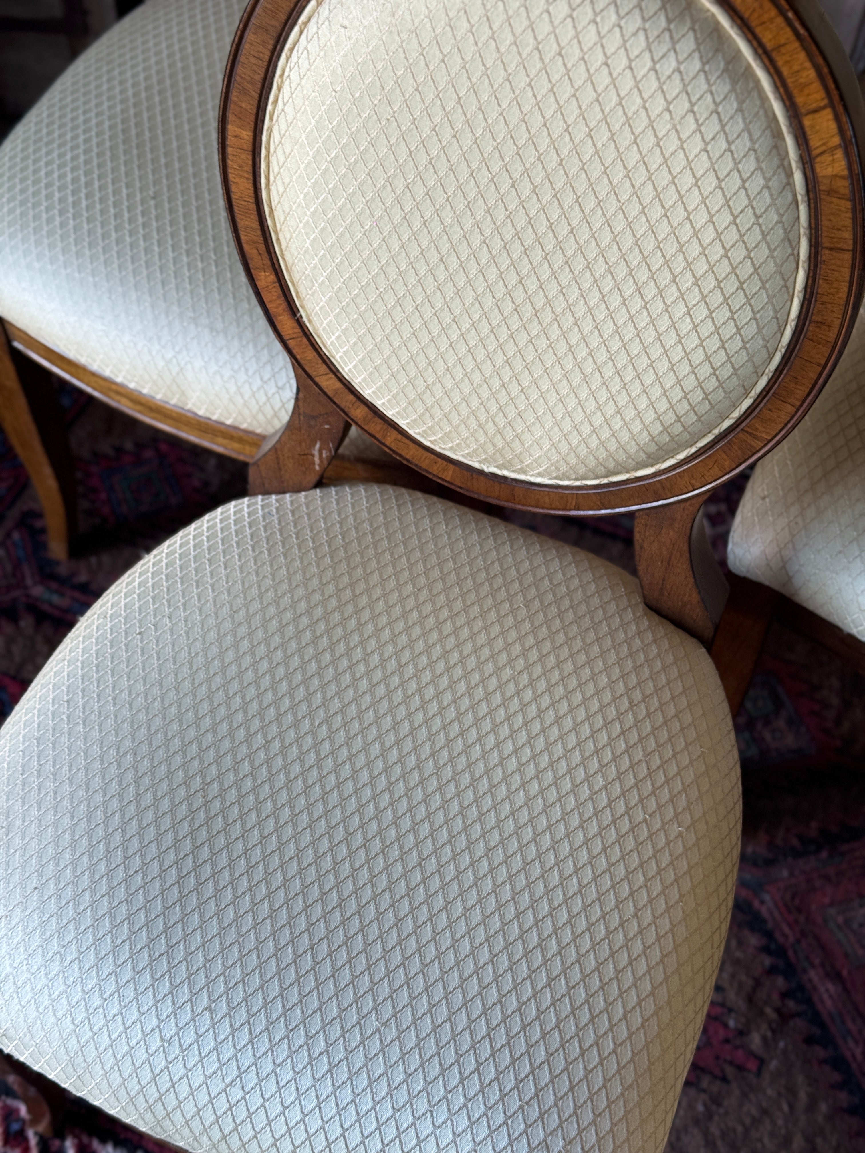 Vintage Set of 4 John Lewis Hemingway Spoon Back Walnut Dining Chairs