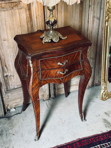 Vintage Edwardian Style Bedside Table