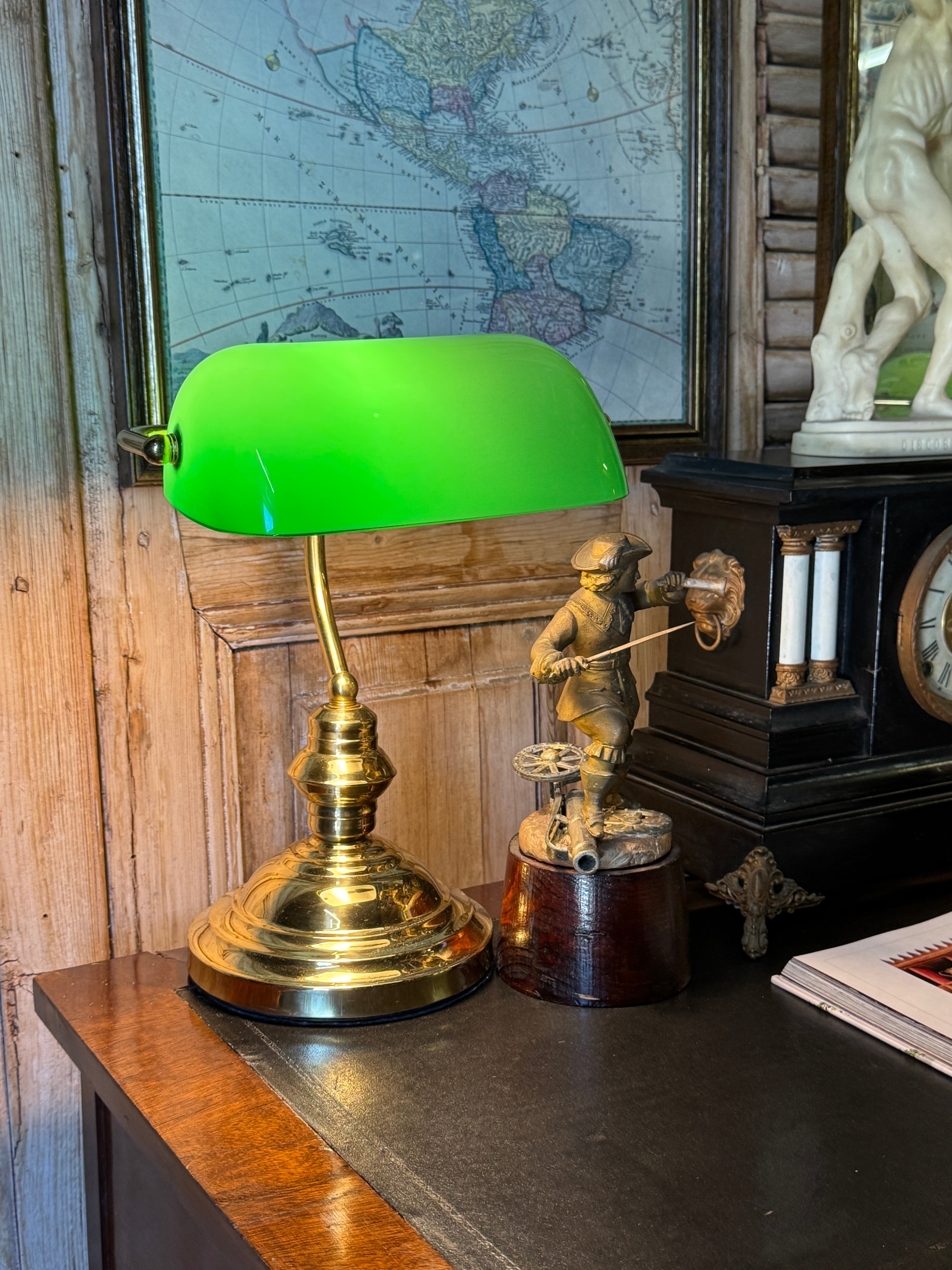 Vintage Bankers Lamp