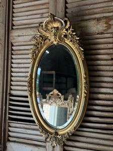 19th Century Antique French Gilt Mirror