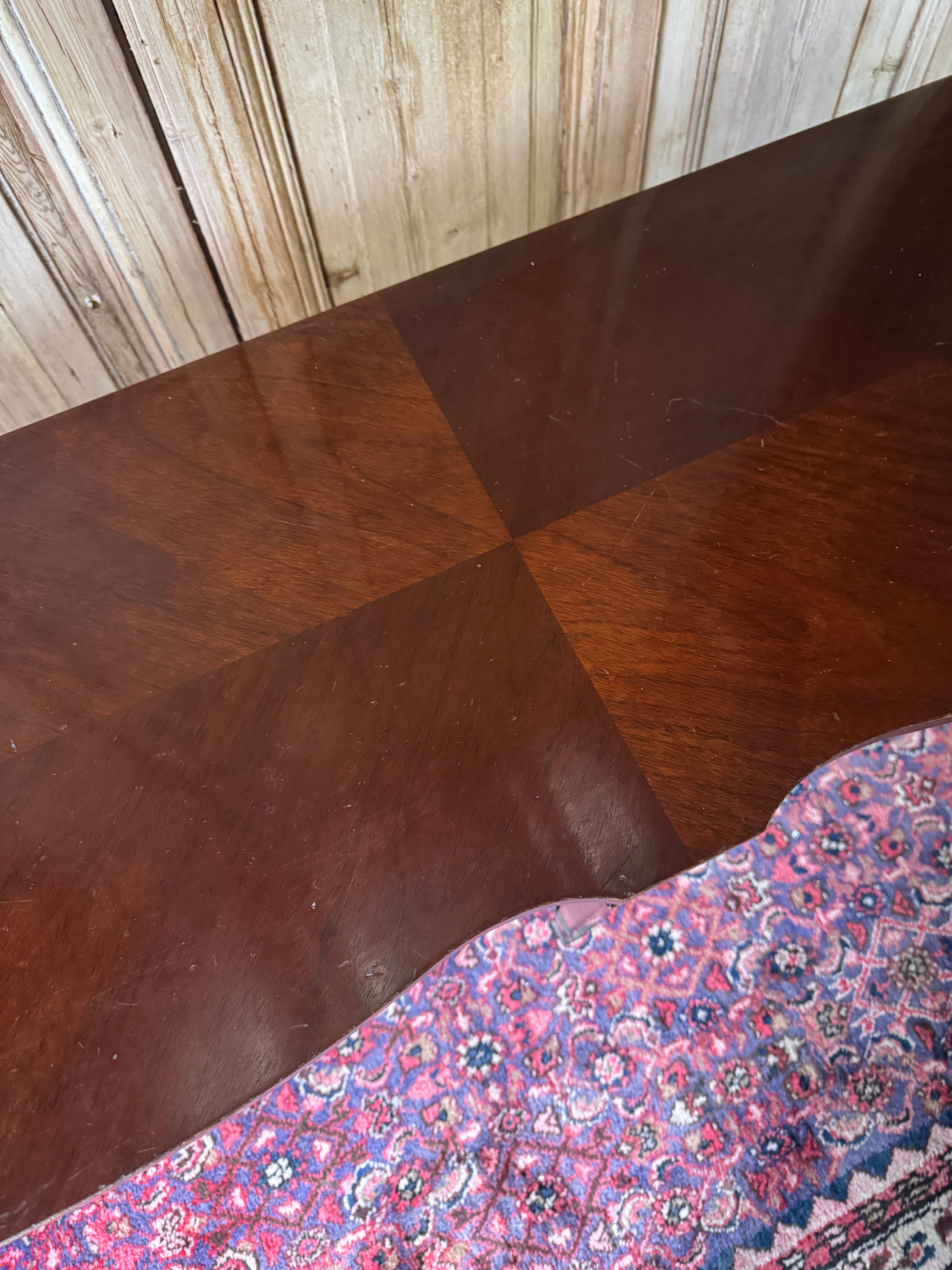 Vintage Drexel Mahogany Console Table