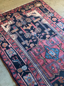 Vintage Persian Malayer Rug