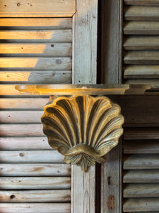 Pair of Vintage Decorative Wall Sconces / Shelf