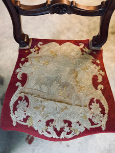 Pair of Victorian Walnut Chairs