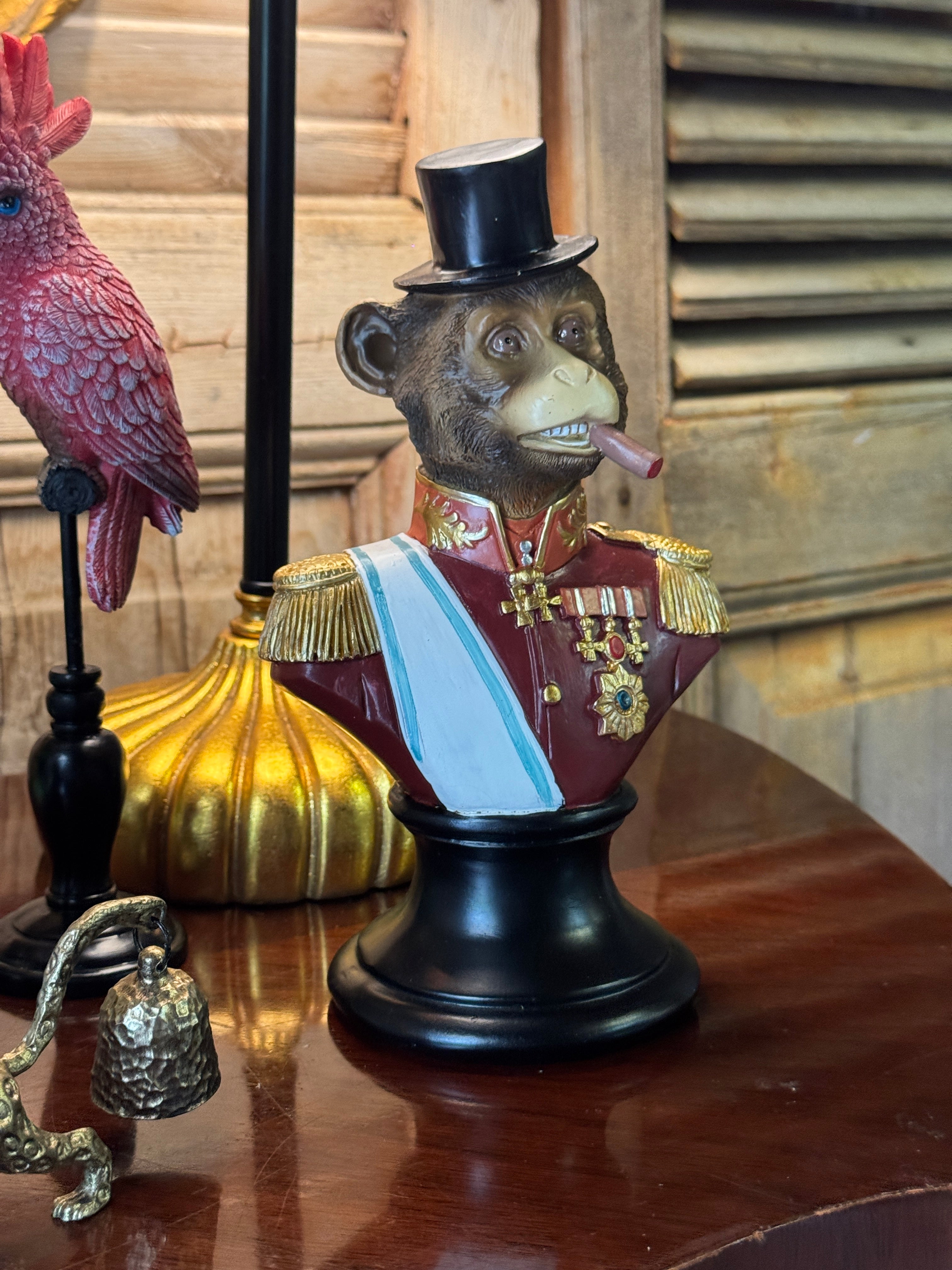 General Monkey Figurine