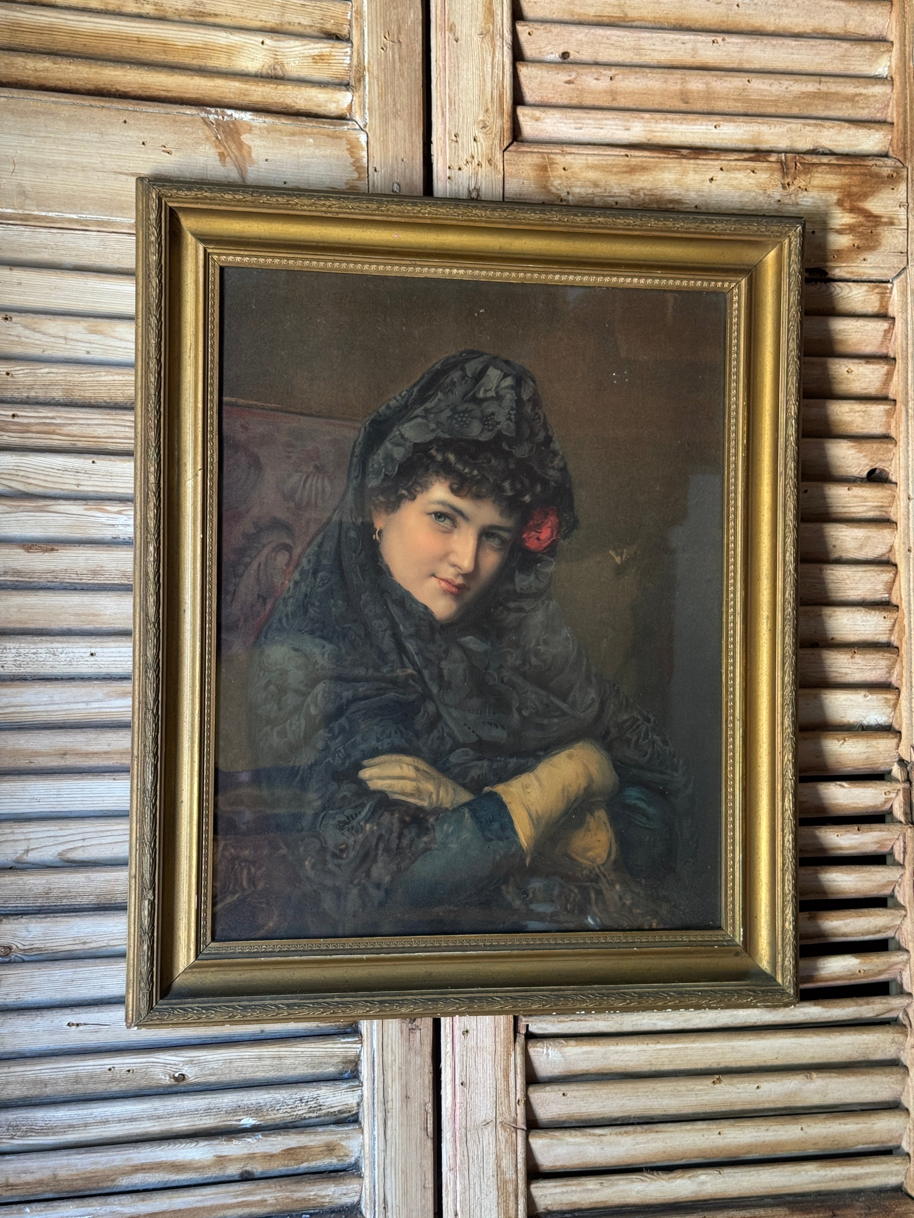 Late Victorian Salon Print