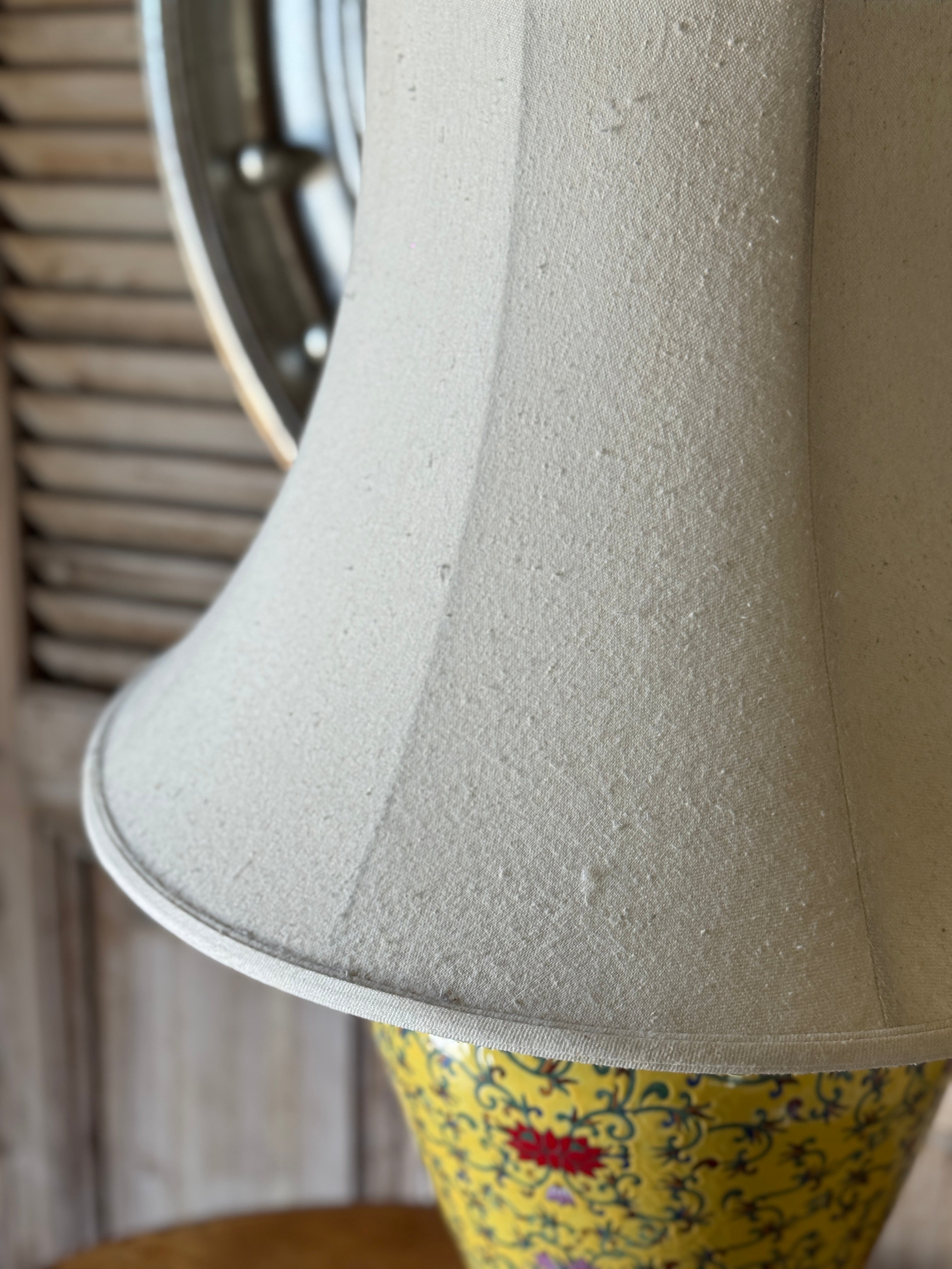 Large Vintage Oriental Table Lamp