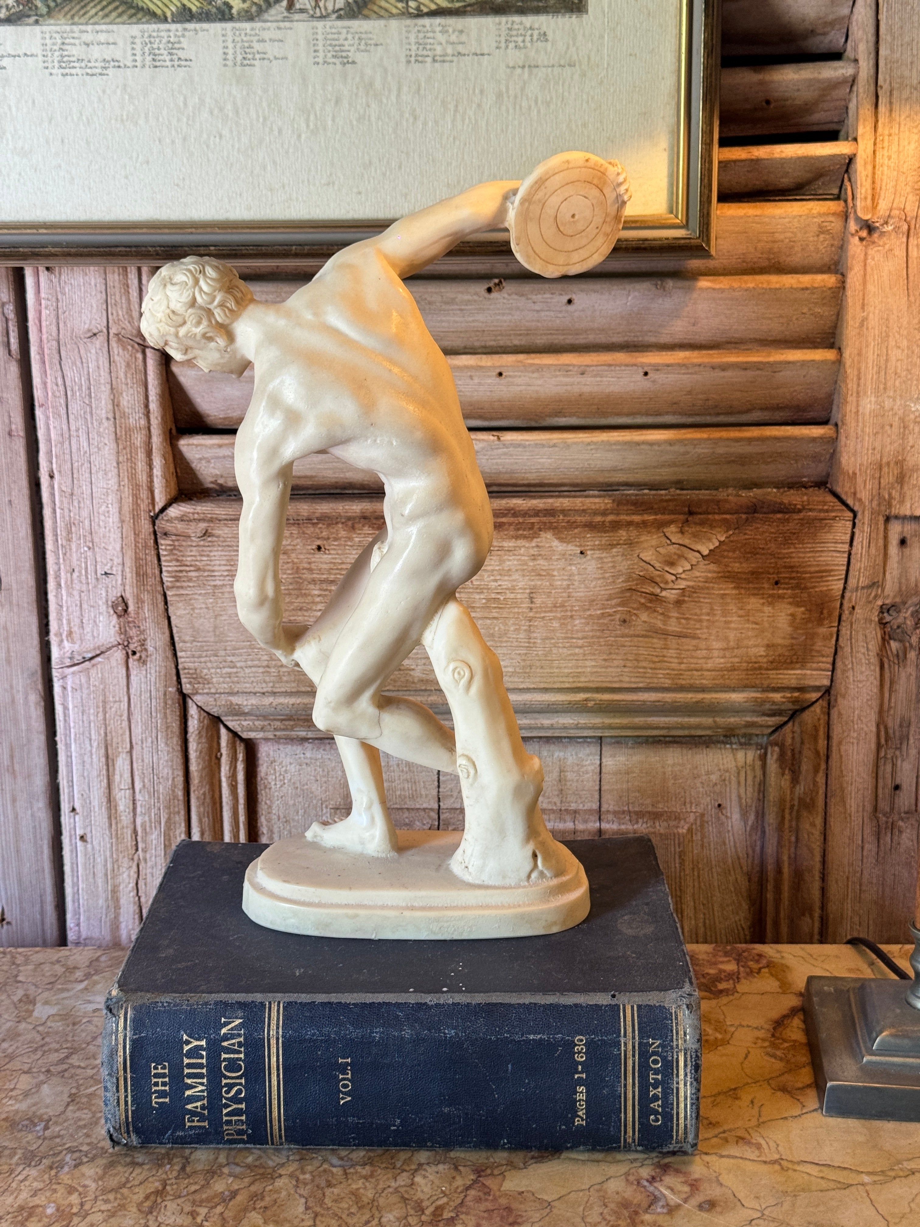 Vintage Discobolo Figure