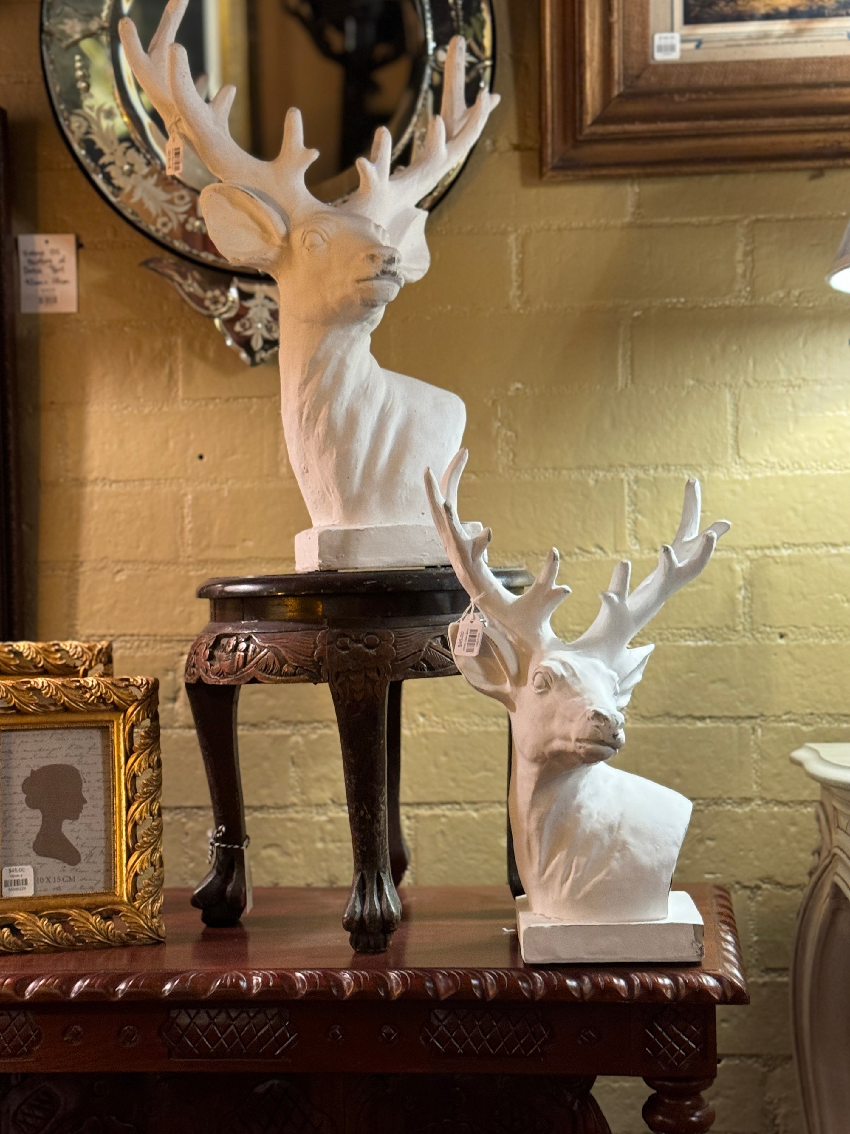 White Deer Bust