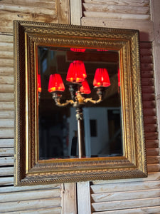 Antique 1920s Fine Gilt Mirror