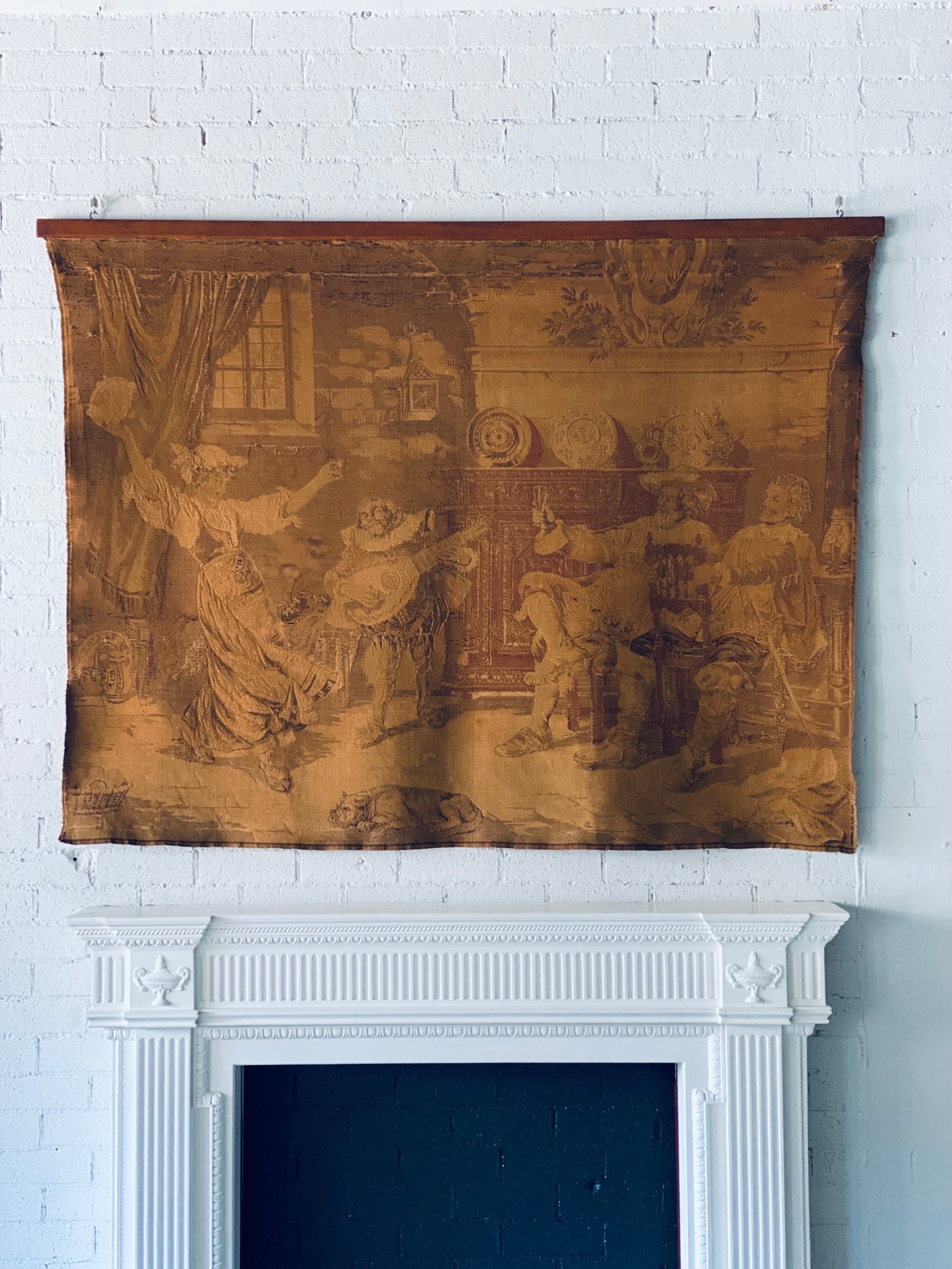 Antique Belgian Tapestry