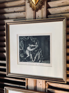 Early 19th Century Engravings in Vintage Frames