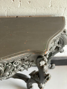 Carved Timber French Style Console