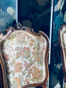 Pair of Vintage French Louis XVI Side Chairs