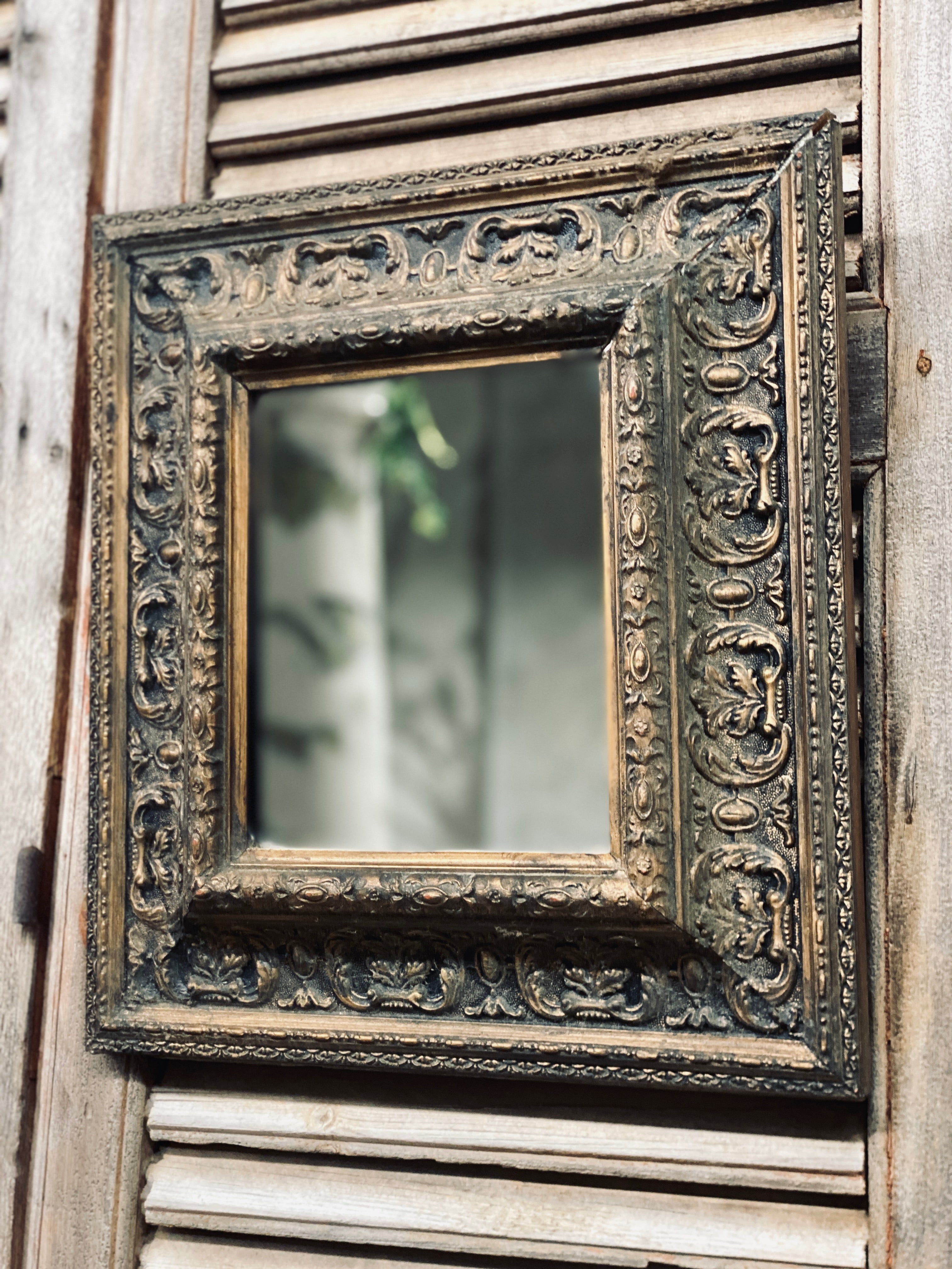 Antique French Gilt Frame Mirror