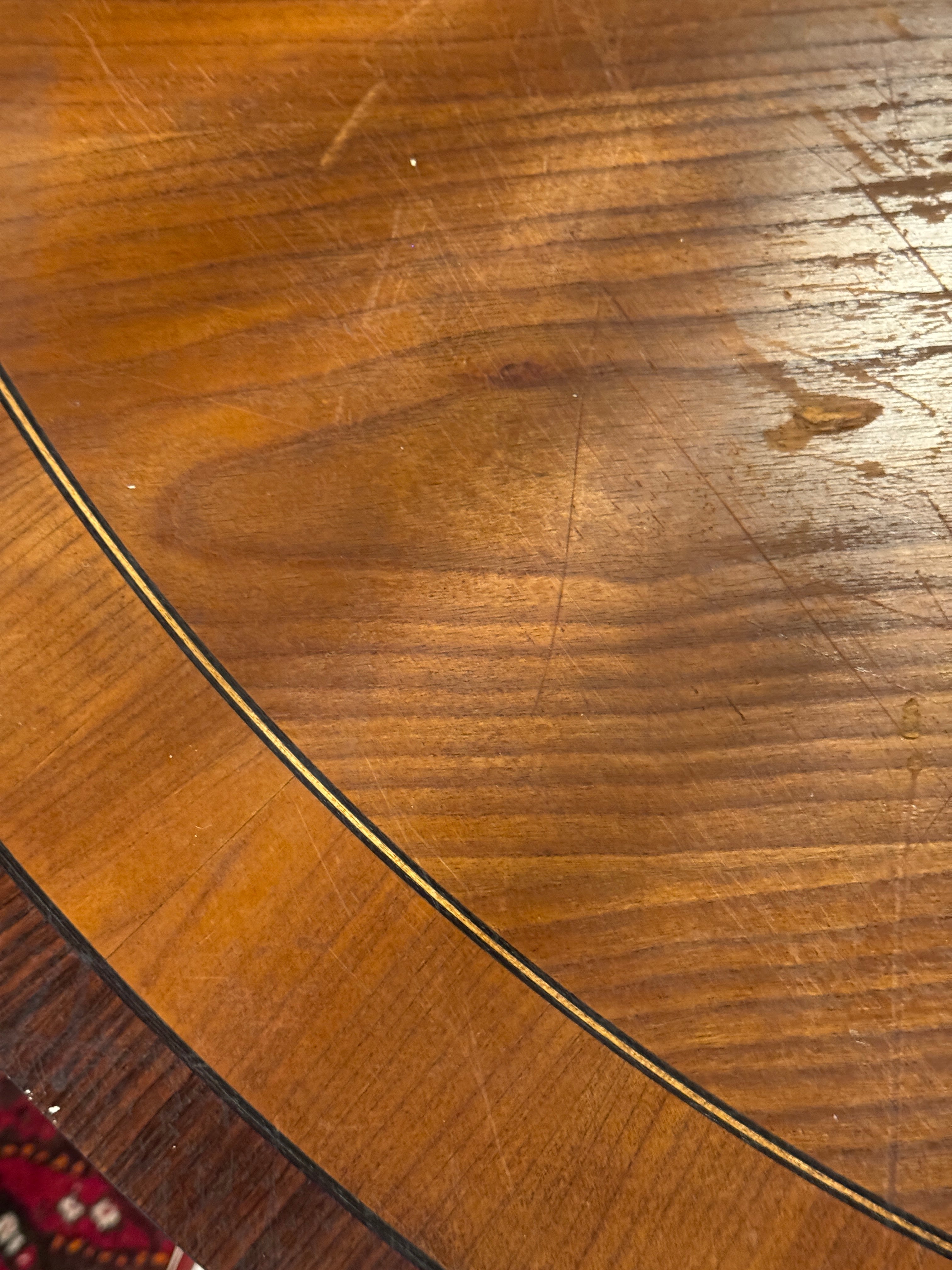 Vintage Baker Furniture Round Regency Pedestal Table