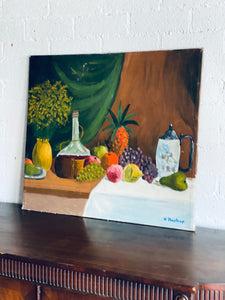 Vintage Still Life Painting
