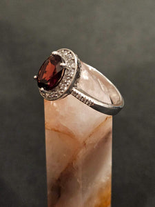 Vintage Style Garnet Rings