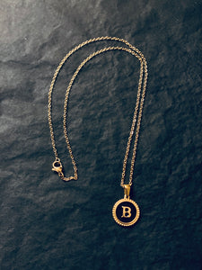 Letter 18k Gold Necklaces