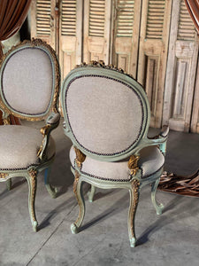 French Style Bedroom Chair - Pair Available