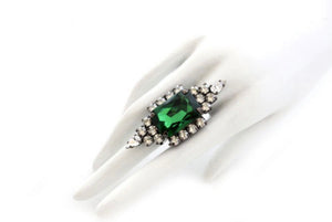 Swarovski Crystal Emerald Gia Ring