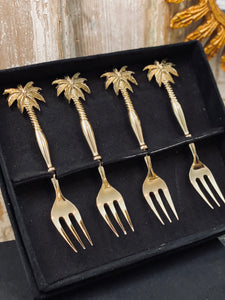 Brass Palm Forks (set of 4)