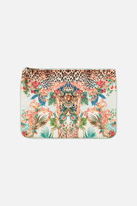 Camilla Small Canvas Clutch Royalty Loyalty