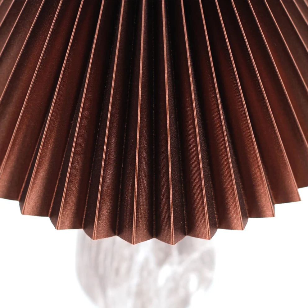 Brown Marbled Ceramic Table Lamp