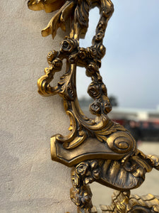 Baroque Timber Mirror