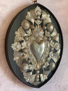 Oval Sacred Heart Wall Art