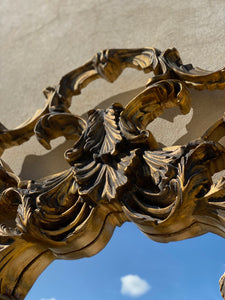 Baroque Timber Mirror