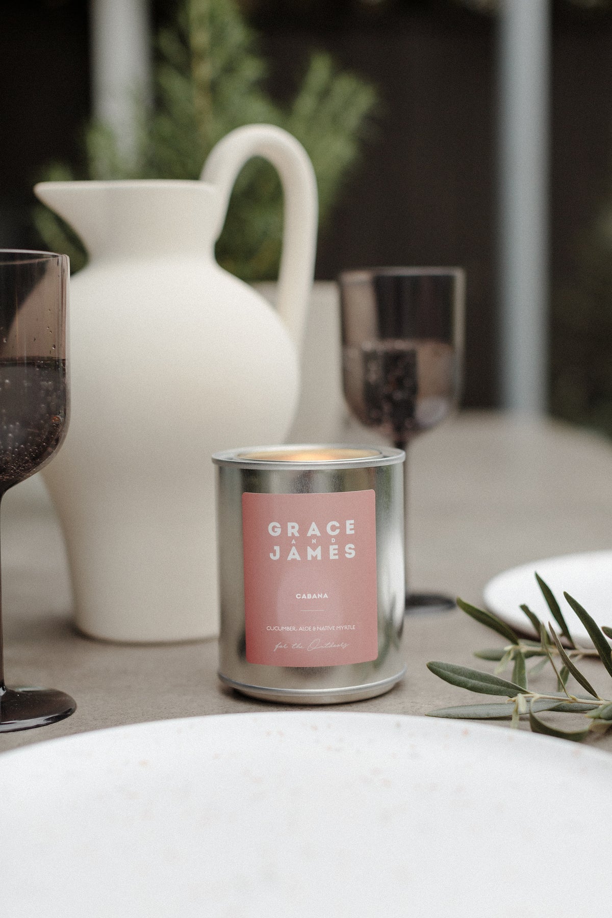 Grace & James Candles (outdoor)